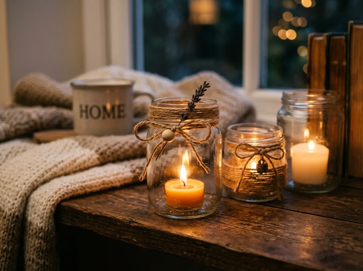 DIY Candle Holders for 10 diy home decor ideas anyone can try